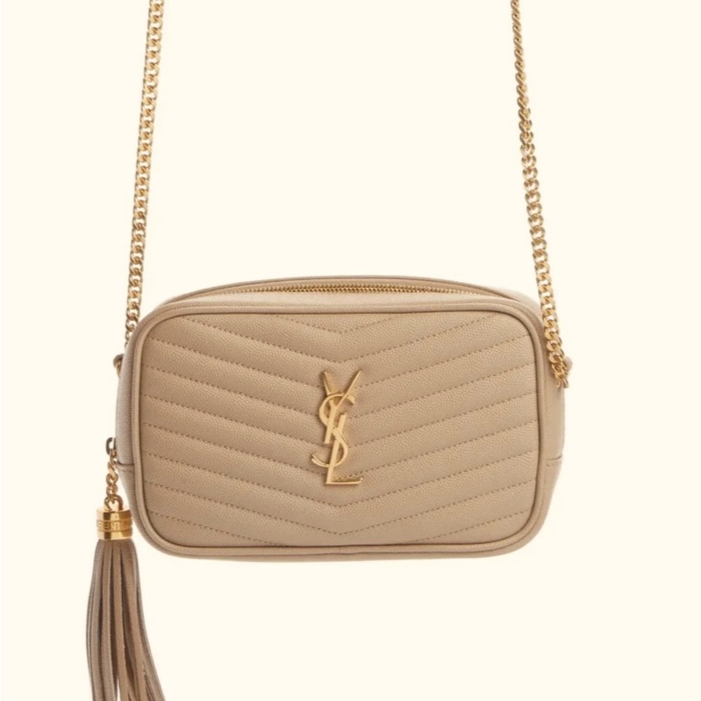 Mini Lou Quilted Leather Camera Bag